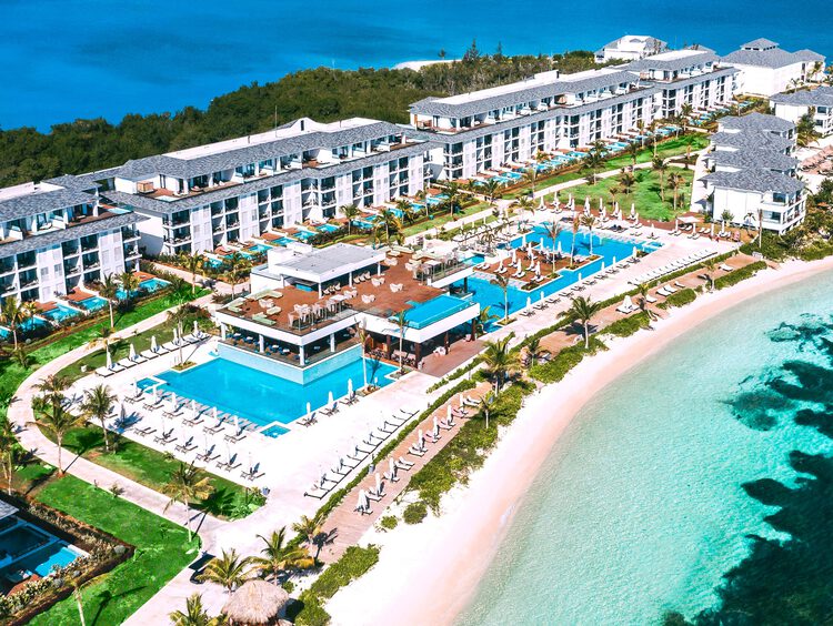 Luxury Resort Aerial View